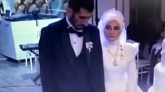 غش کردن داماد وسط جشن عروسی از فرط خستگی