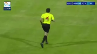 ویدیو: گل اول مس رفسنجان به خیبر توسط نقی زاده