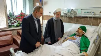 عیادت حسن روحانی از علوی