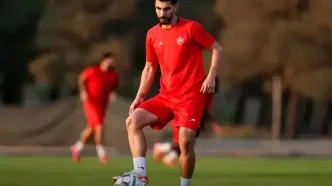 شایعه مصدومیت ستاره پرسپولیس بعد از حضور در تمرین!
