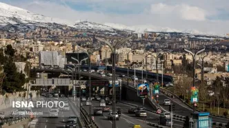 کاهش نسبی دمای هوا در نوار شمالی کشور