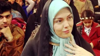 سفر در زمان؛ «آزاده نامداری در کنار اندیشه فولادوند و شقایق دهقان»؛ سال 94/ عکس