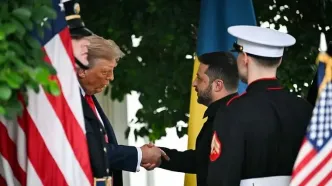 نشست تاریخی سران اروپا با دونالد ترامپ در کاخ سفید