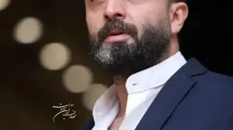 مصطفی زمانی با چهره و استایل پیرمردی/ عکس