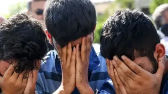 تصاویر؛ بازسازی صحنه زورگیری در سعادت‌آباد