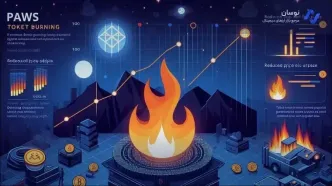 رشد 70 درصدی قیمت ارز پاوز PAWS با توکن سوزی