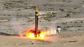 موشک خرمشهر با سر جنگی ۲ تنی شلیک شد