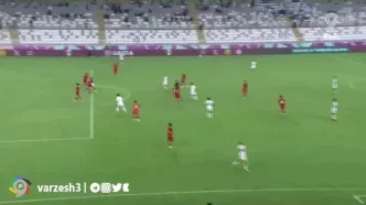 ویدیو: گل دوم امید امارات به ایران توسط منصوری