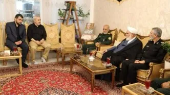 دیدار سرلشکر موسوی با خانواده فرماندهان شهید جنگ ۱۲ روزه