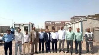 بازدید مدیرعامل گروه فولاد مبارکه از اسکله هیمکو