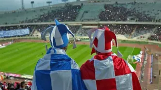 کل‌کل هواداران استقلال و پرسپولیس در برنامه رامبد جوان