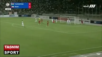 گل دوم ایران مقابل تاجیکستان را ببینید