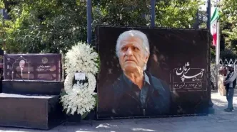 پیکر «احمد پژمان» با حضور جمعی از هنرمندان و مسئولین تشییع شد