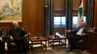 دیدار لاریجانی با رئیس پارلمان لبنان
