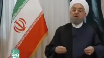‎روحانی: شما که کل برجام را قبول نداشتید ساکت شوید