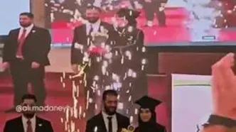 جولانی به همسرش مدرک دانشگاهی داد