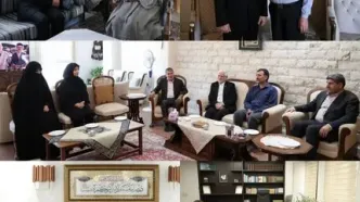 عارف به دیدار معاونین اول سابق و خانواده‌های آنان رفت