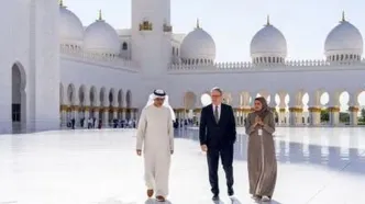 بازدید نخست وزیر استرالیا از مسجد شیخ زاید در ابوظبی