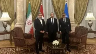 دیدار سه‌جانبه میان عراقچی، عبدالعاطی و گروسی در قاهره
