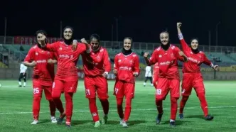 اولین برد پرسپولیس در لیگ فوتبال زنان