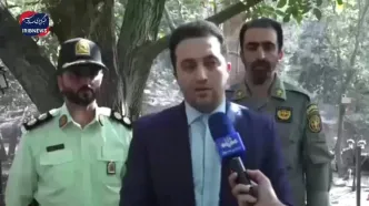 کشف پرندگان وحشی در باغ خصوصی