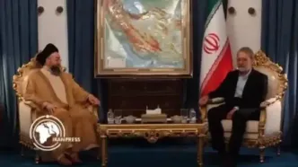 رایزنی حکیم و لاریجانی در تهران