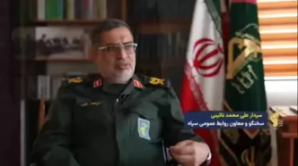 روایت جالب سخنگوی سپاه از نبرد چشم‌درچشم در جنگ ۱۲ روزه