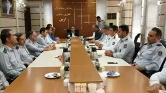 تجلیل از آتش‌نشانان منطقه آزاد ارس در آستانه روز ملی ایمنی