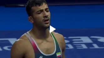 کسب مدال برنز جهانی توسط کشتکار در وزن 63 کیلوگرم + ویدئو