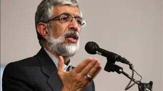 حداد عادل سیاه‌پوش شد