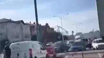 ببینید؛ لحظه وحشتناک اصابت پهپاد روسیه به دانشگاه خارکیف