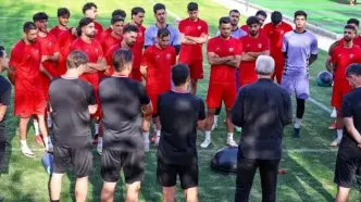 تمرین پرسپولیس یک میهمان ویژه داشت (عکس)