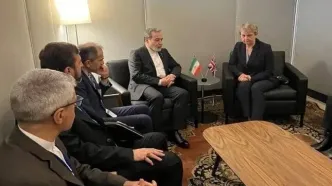 دیدار و گفتگوی وزرای امور خارجه انگلیس و ایران