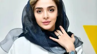 عاشقانه های المیرا دهقانی و همسرش وسط اکران یک فیلم+ ویدیو