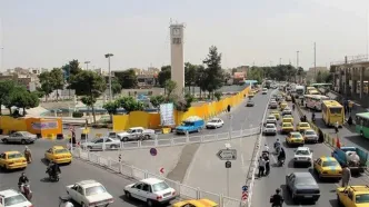 پیغام خاص بیلبوردی در قم خطاب به کشورهای عربی