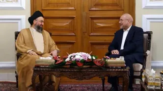 دیدار سید عمار حکیم با قالیباف