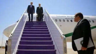 علی لاریجانی وارد ریاض شد