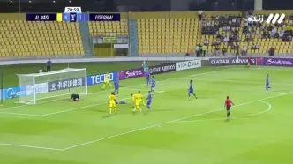 ویدیو: گل پنجم الوصل به استقلال توسط جونیور