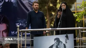 گریه و زجه سید جواد هاشمی در خاکسپاری امید جهان/ فیلم