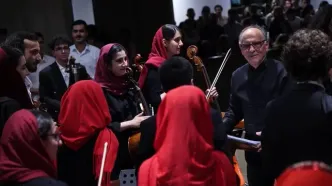 اولین اجرای ارکستر سمفونی جوانان «برای ایران» روی صحنه رفت