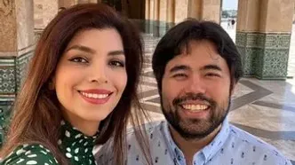 ازدواج آتوسا پورکاشیان با هیکارو ناکامورا استاد بزرگ شطرنج