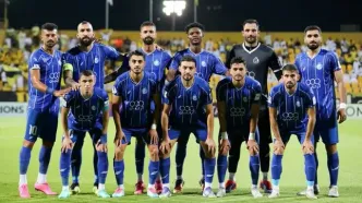 شکست استقلال مقابل الوصل در نیمه اول