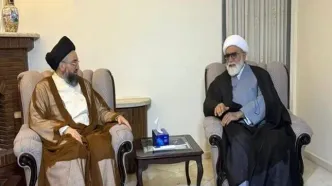 دیدار سید عمار حکیم با تولیت آستان قدس رضوی