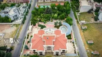 تصویری از ویلای ۸هزار متری متهم چای دبش