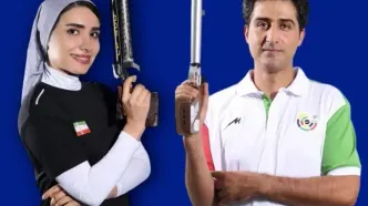 مقام ششمی تیم میکس تپانچه ۱۰ متر ایران در جام‌ جهانی چین