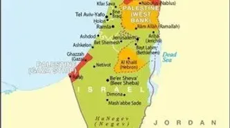نام فلسطین در نقشه‌های رسمی بریتانیا ثبت شد