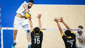 فرار از فاجعه بزرگ؛ تیم ملی والیبال ایران فیلیپین را برد و صعود کرد