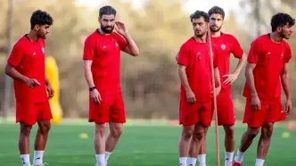 پرسپولیسی‌ها در سالن و چمن تمرین کردند