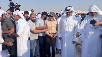 سه تن از رهبران حماس در انظار عمومی ظاهر شدند
