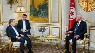 دیدار عراقچی با رئیس‌جمهور تونس